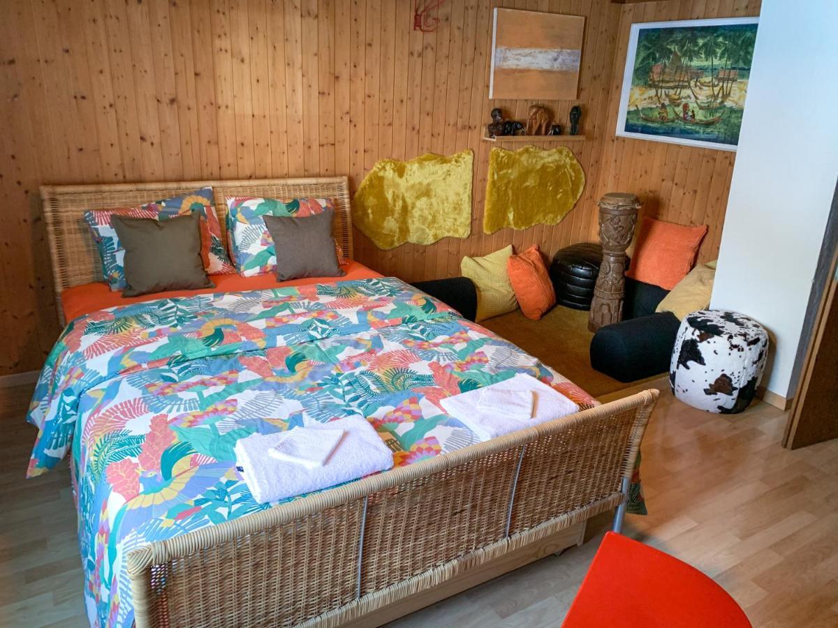 Szilvias Bergwiesenblick - Emmetten Ganze Etage - 4 Zimmer Apartment ภายนอก รูปภาพ
