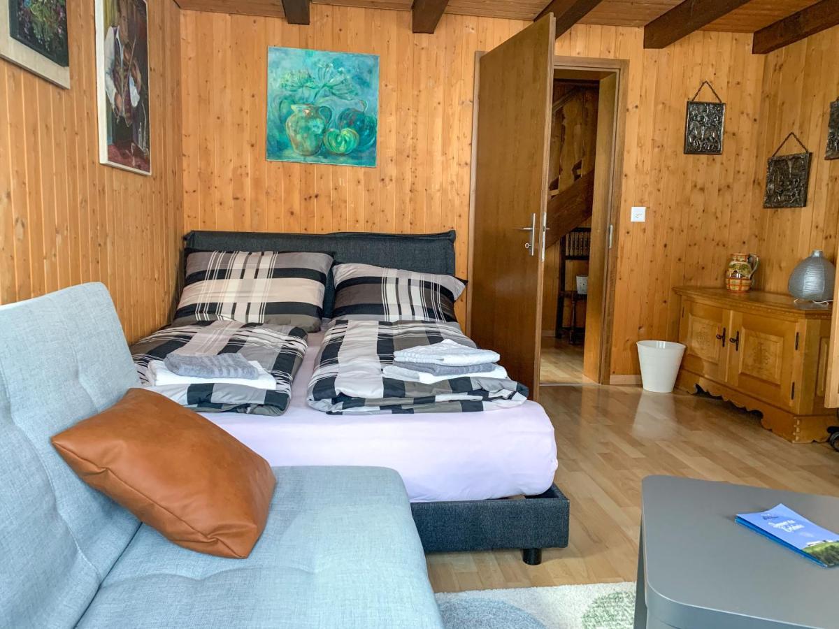 Szilvias Bergwiesenblick - Emmetten Ganze Etage - 4 Zimmer Apartment ภายนอก รูปภาพ